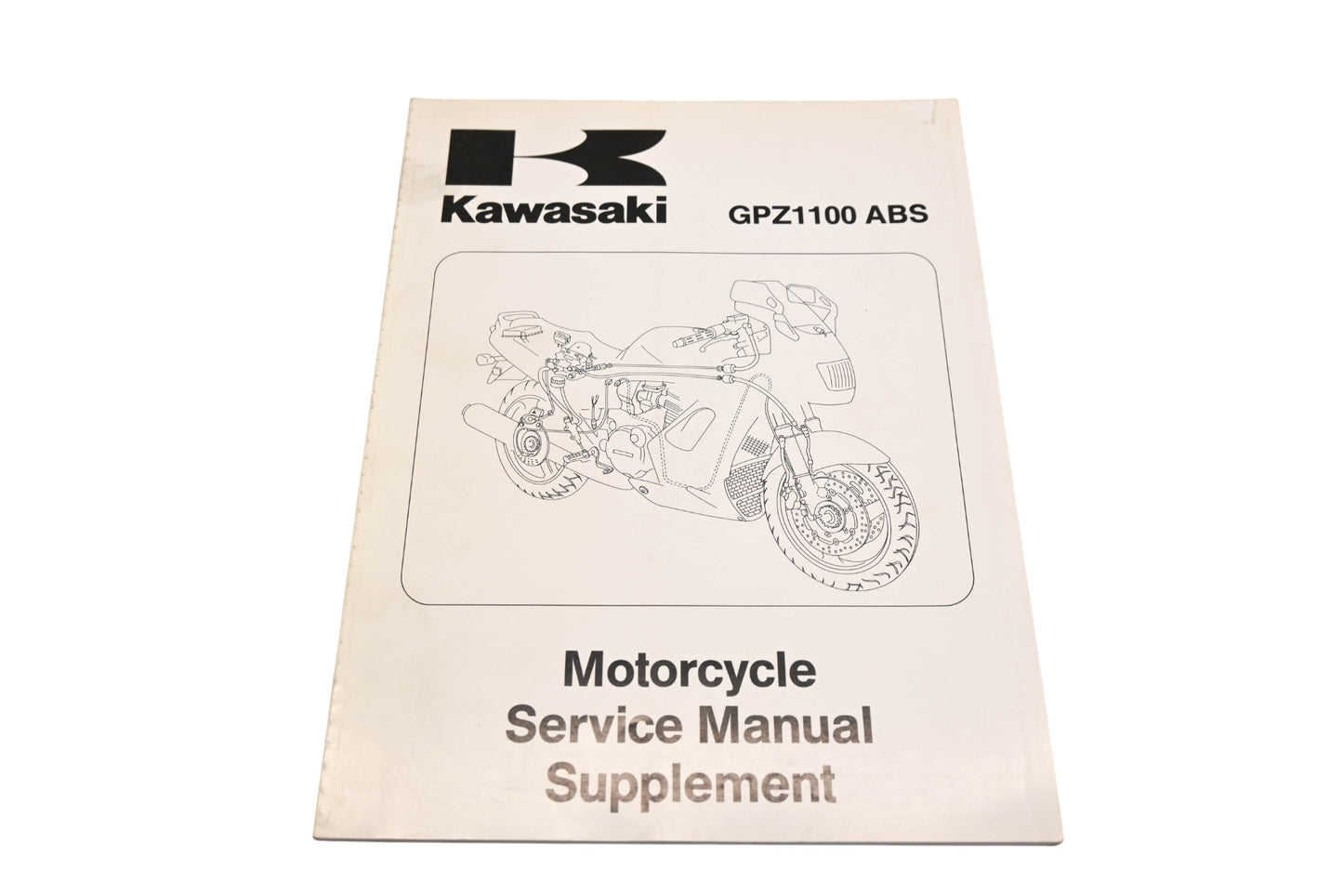 OEM Kawasaki 99924-1192-51 Service Manual Supplement ZX1100F1 Qty 1