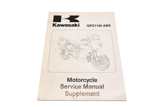 OEM Kawasaki 99924-1192-51 Service Manual Supplement ZX1100F1 Qty 1