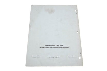 OEM Kawasaki STC-FORK-DC/NR Video Reference Manual Qty 1