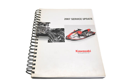 OEM Kawasaki MJ013-32 2007 Service Manual Update Version 2 Qty 1