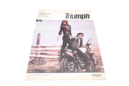 New OEM Triumph MJ013-35 Summer 2007 Issue 001 Magazine Qty 1 NOS