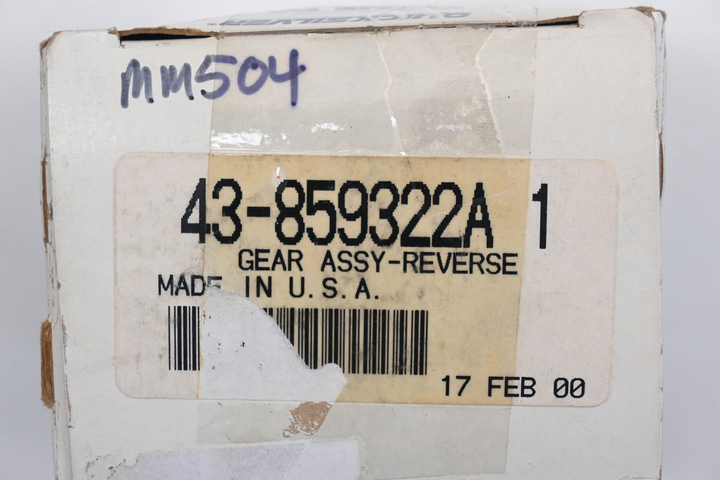 Aftermarket 43-859322A 1 Reverse Gear Kit Qty 1 NOS