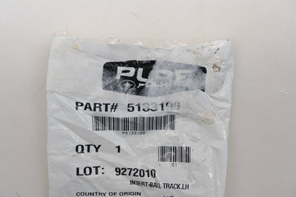 New OEM Polaris 5133199 Left Hand Ball Track Insert Qty 1 NOS