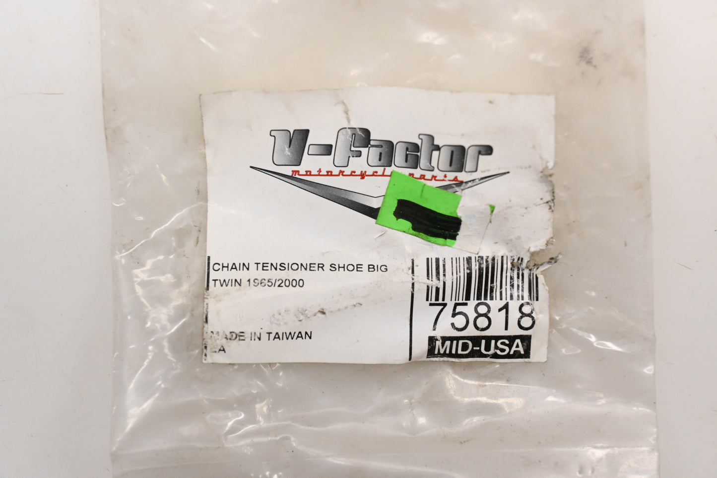 V-Factor 75818 Chain Tensioner Shoe Qty 1 NOS