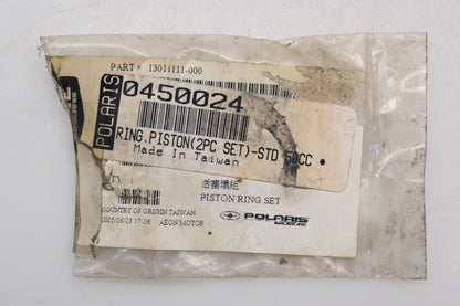 New OEM Polaris 450024 Piston Ring STD Kit Qty 1 NOS