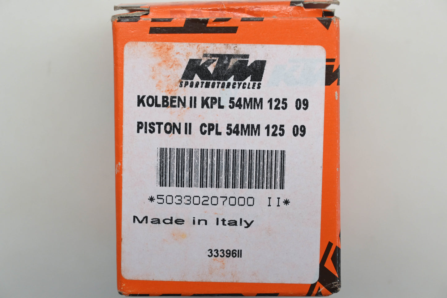 New OEM KTM 50330207000 Piston & Ring Kit 54mm Qty 1 NOS