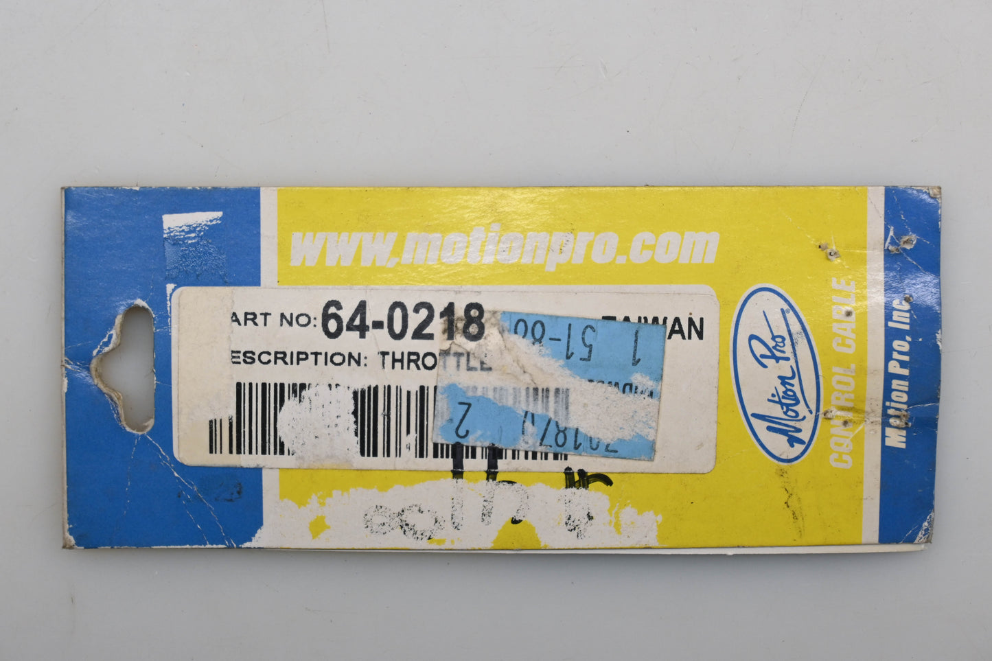 Motion Pro 64-0218 Armor Coat Throttle Pull Cable Qty 1 NOS