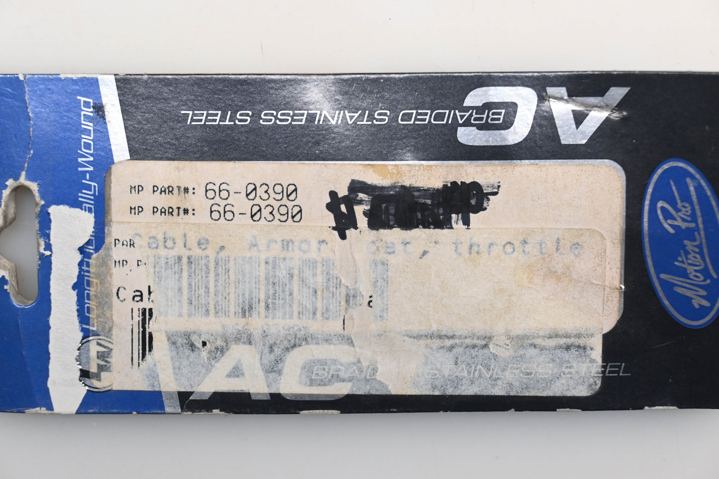Motion Pro 66-0390, 48-871 Armor Coat Throttle Cable Kit Qty 1 NOS