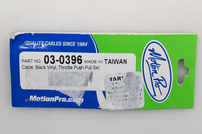 Motion Pro 03-0396, 70-3396 Black Vinyl Push Pull Throttle Cable Kawasaki Qty 1 NOS