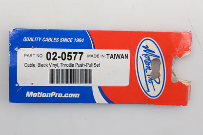 Motion Pro 02-0577, 70-2577 Black Vinyl Push Pull Throttle Cable Honda Qty 1 NOS