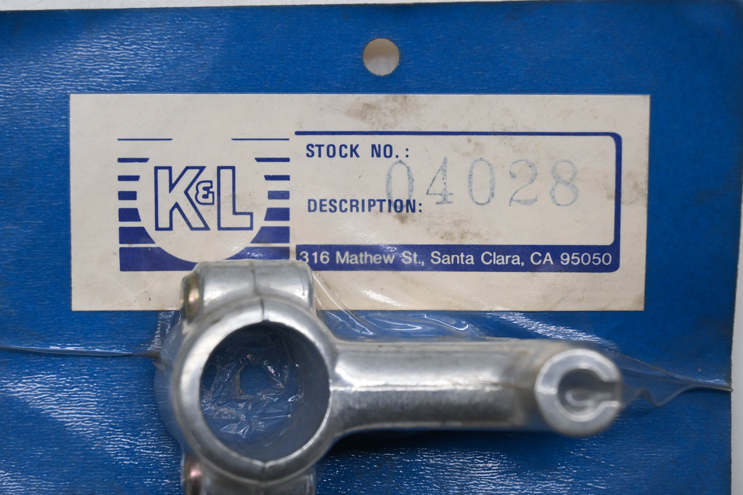 K&L 04028 Bracket Qty 1 NOS