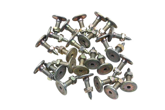 Woody's 899233 Traction Studs With Nuts 1-3/16" x 1/4" x 7/8" Qty 25 NOS