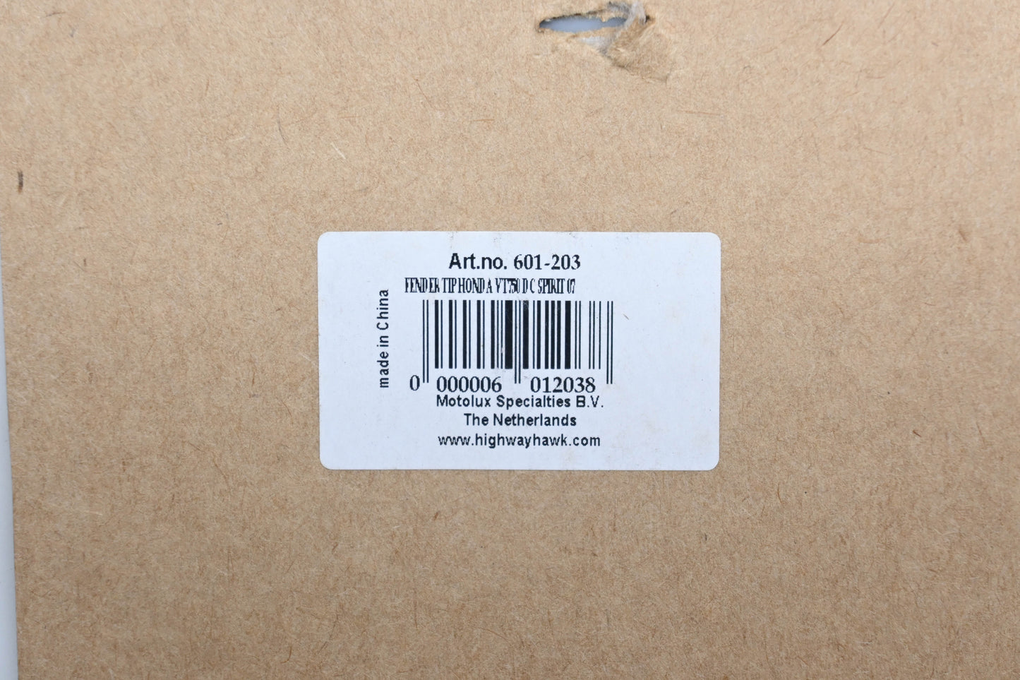 Highway Hawk 601-203 Fender Tip Kit Honda VT750DC Spirit 07 Qty 1 NOS