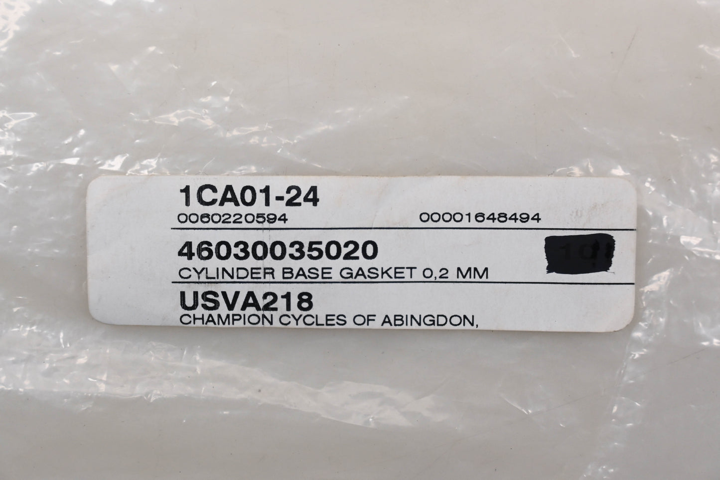 New OEM KTM 46030035020 Cylinder Base Gasket 0.2 mm Qty 1 NOS