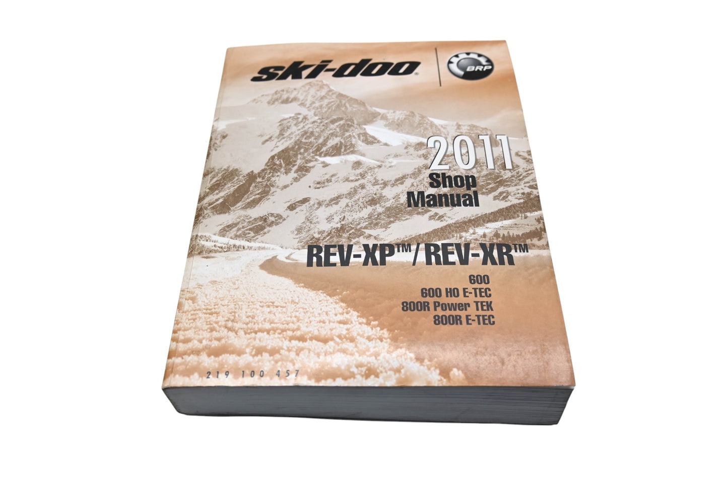 OEM Ski-Doo 219100457 2011 REV-XP REV-XR Shop Manual Qty 1