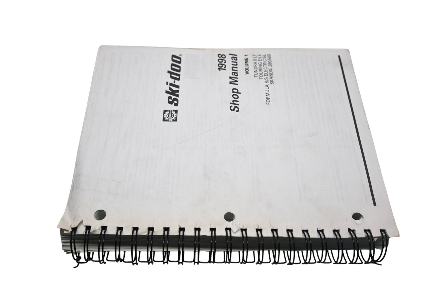 OEM Ski-Doo 484068000 1998 Shop Manual Volume 1