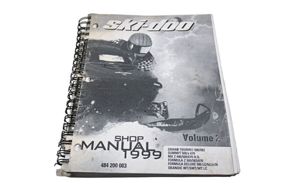 OEM Ski-Doo 484200003 1999 Shop Manual Volume 2