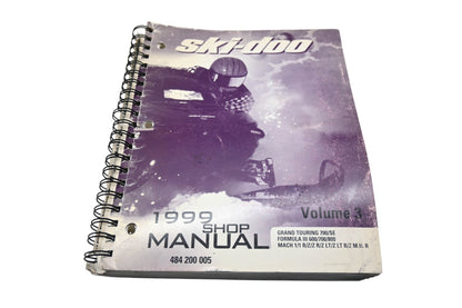 OEM Ski-Doo 484200005 1999 Shop Manual Volume 3