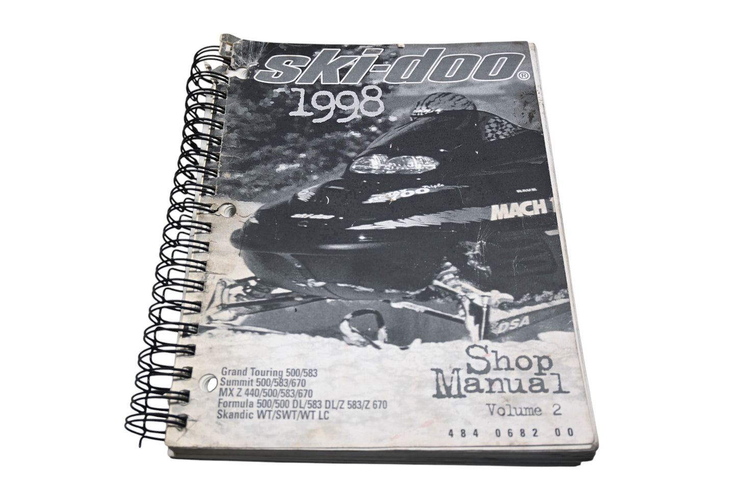 OEM Ski-Doo 484068200 1998 Shop Manual Volume 2