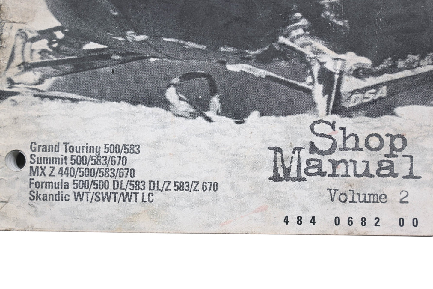 OEM Ski-Doo 484068200 1998 Shop Manual Volume 2