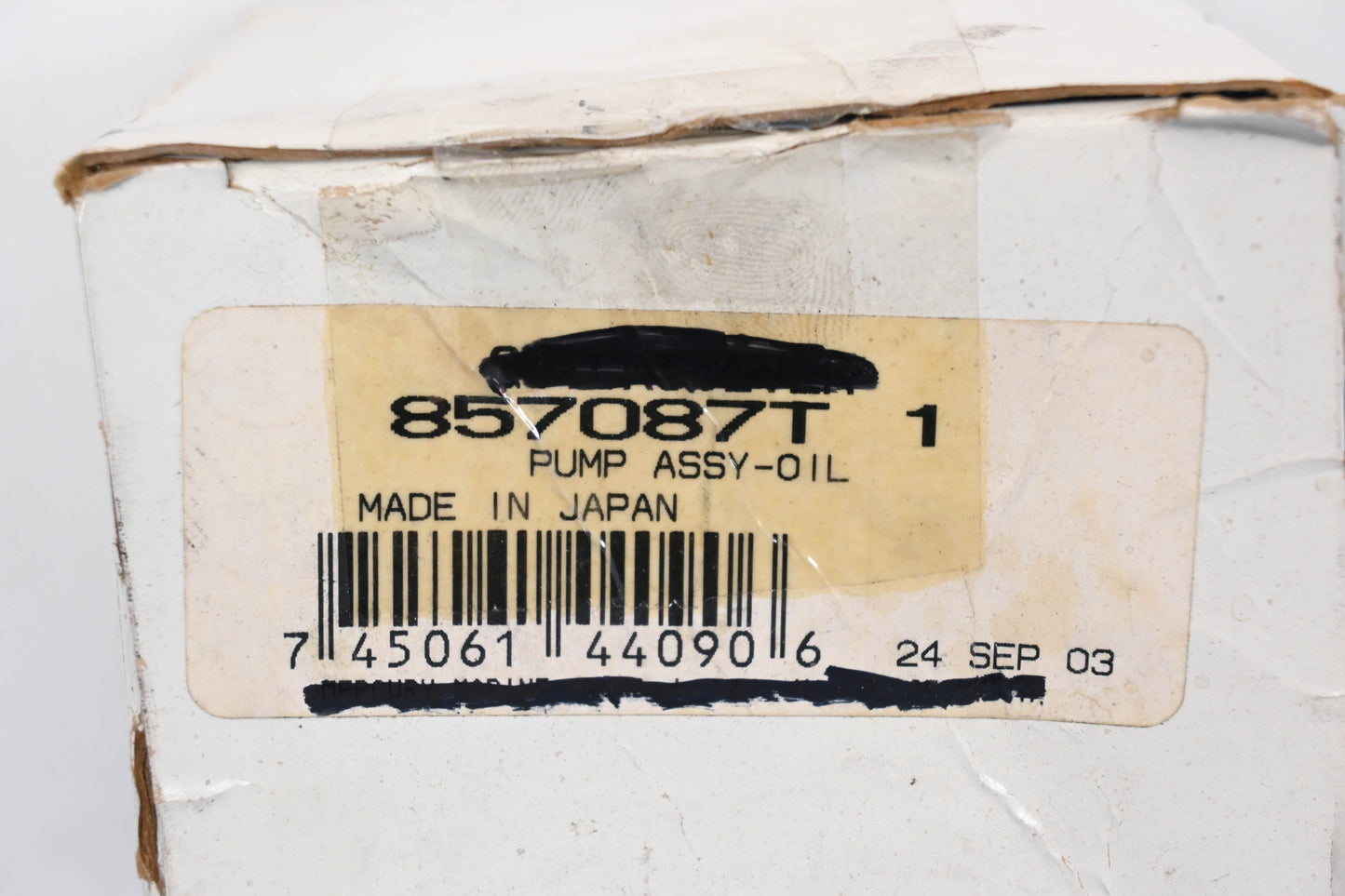 Aftermarket 857087T 1 Oil Pump Kit Qty 1 NOS