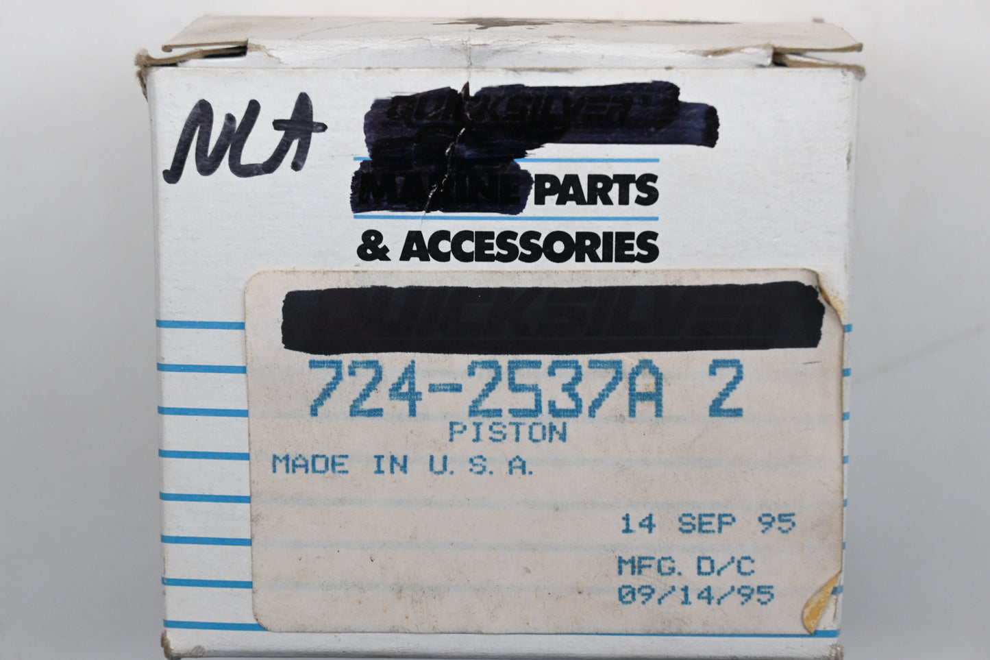 Aftermarket 724-2537A 2 Piston Kit Qty 1 NOS