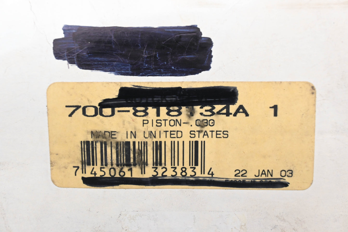 Aftermarket 700-818134A 1 Piston .030 Qty 1 NOS