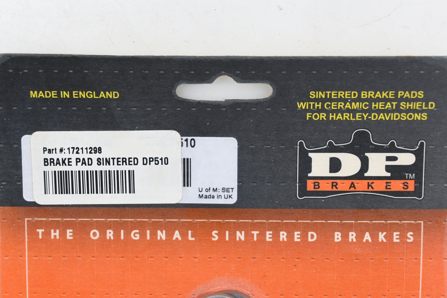 DP Brakes DP510, 1721-1298 Brake Pads Qty 2 NOS