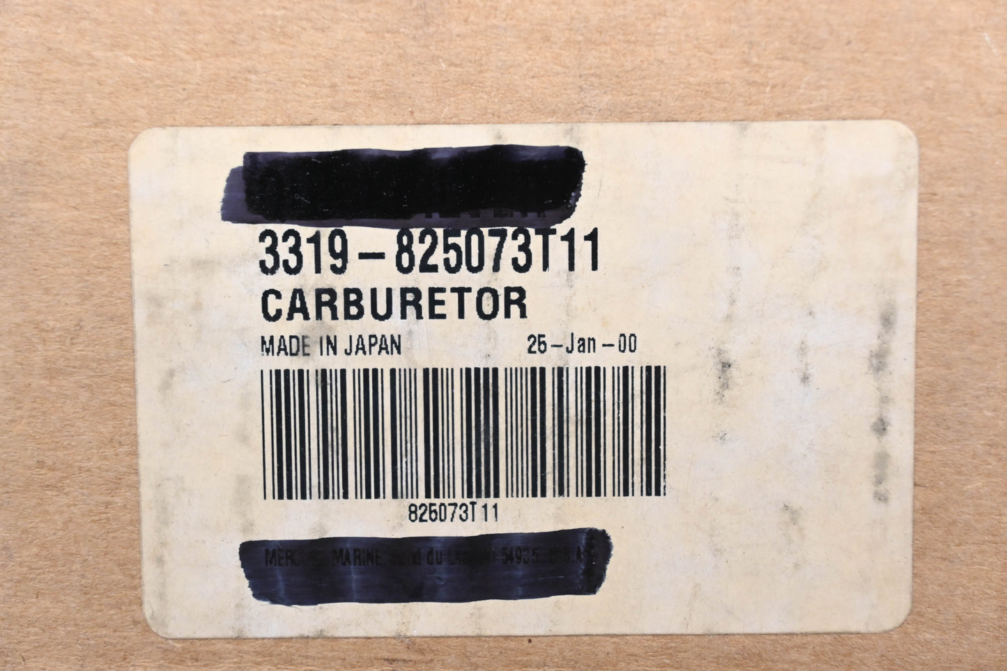 Aftermarket 3319-825073T11 Carburetor Qty 1 NOS