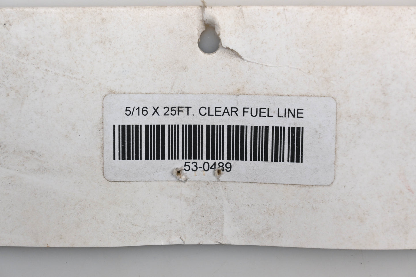 Helix 53-0489 Clear Polyurethane Fuel Line 5/16 x 7/16 x 25ft Qty 1 NOS