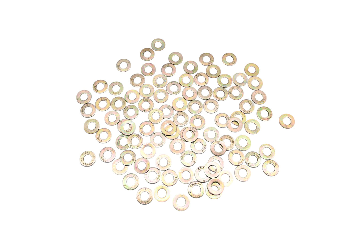 Wurth 140802516, 4080516 Flat Washer 5/16 Grade 8 Qty 95 NOS