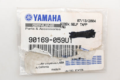 New OEM Yamaha 90169-059U1-00 Self Tapping Screws Qty 3 NOS