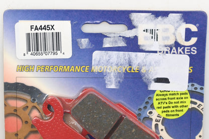EBC FA445X High Performance Motorcycle ATV Brake Pads Qty 2 NOS