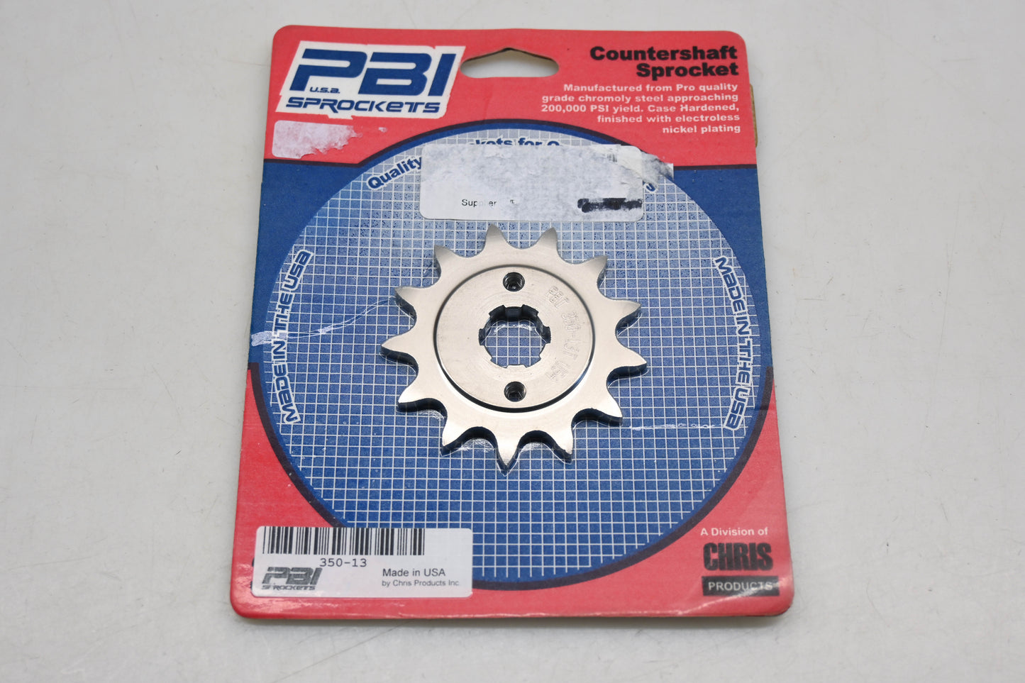 PBI Sprockets 350-13, 50-35013 Countershaft Sprocket 13T Qty 1 NOS