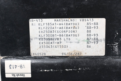 Vesrah VB-413 Brake Shoes Qty 2 NOS