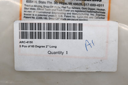 Woody's ARC-4150 Keyways 2" 60 Degree Qty 5 NOS