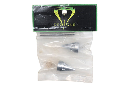 SB Dezigns 11018 Chrome Ball Cut Windscreen Spike Kit Qty 1 NOS