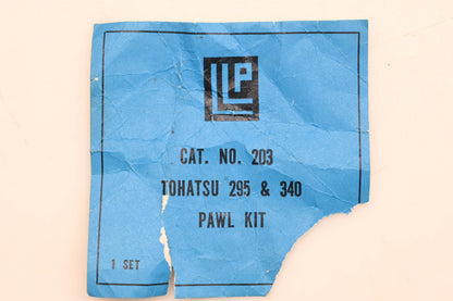 LLP 203, 295 & 340 Pawl Kit Qty 1 NOS