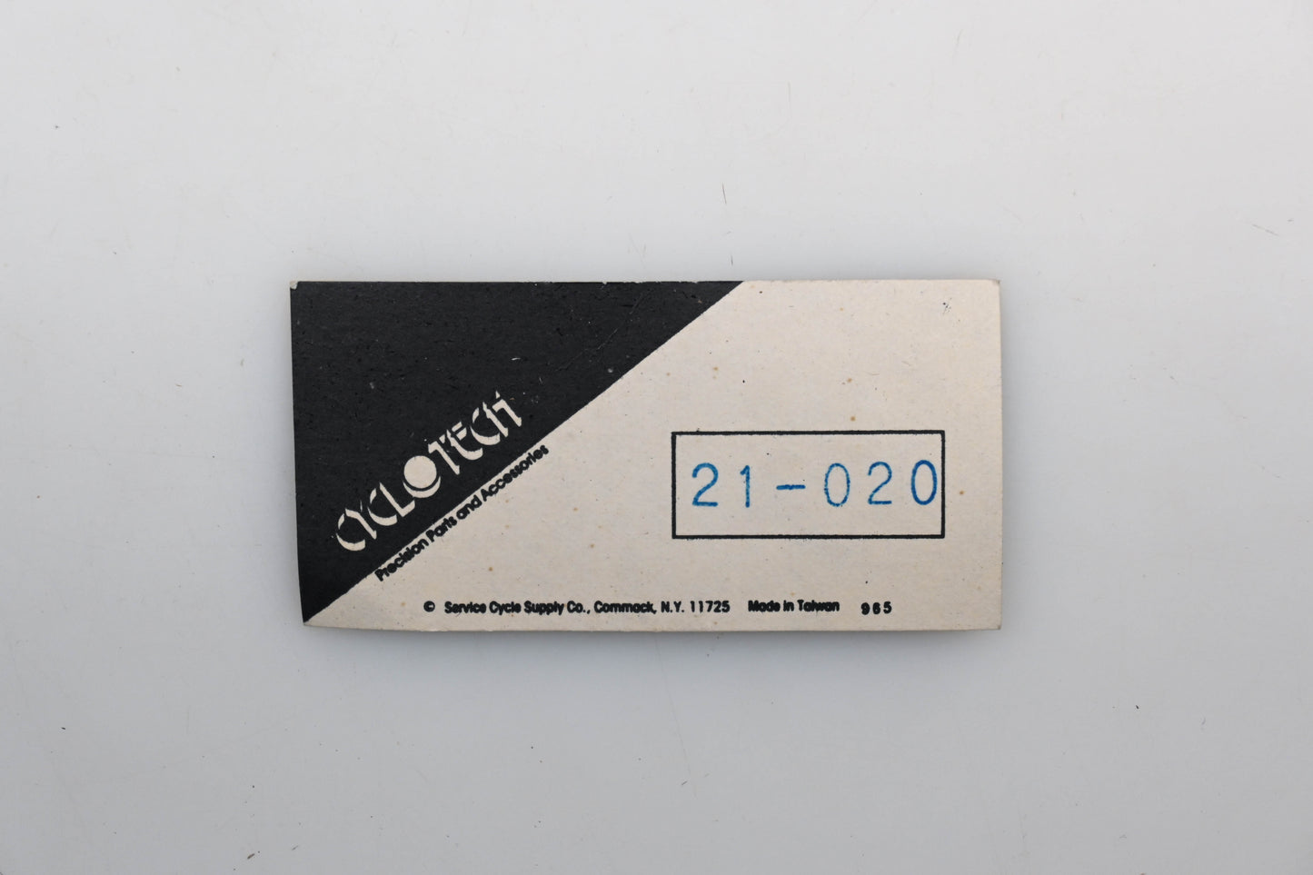 Cycle Tech 21-020 Black Vinyl Bicycle Seat Assembly Qty 1 NOS