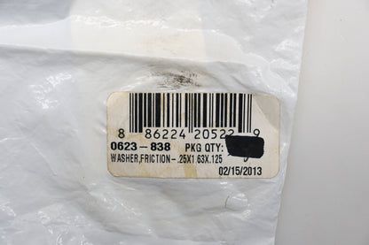 New OEM Arctic Cat 0623-838 0.25 x 1.63 x 0.125mm Friction Washer NOS
