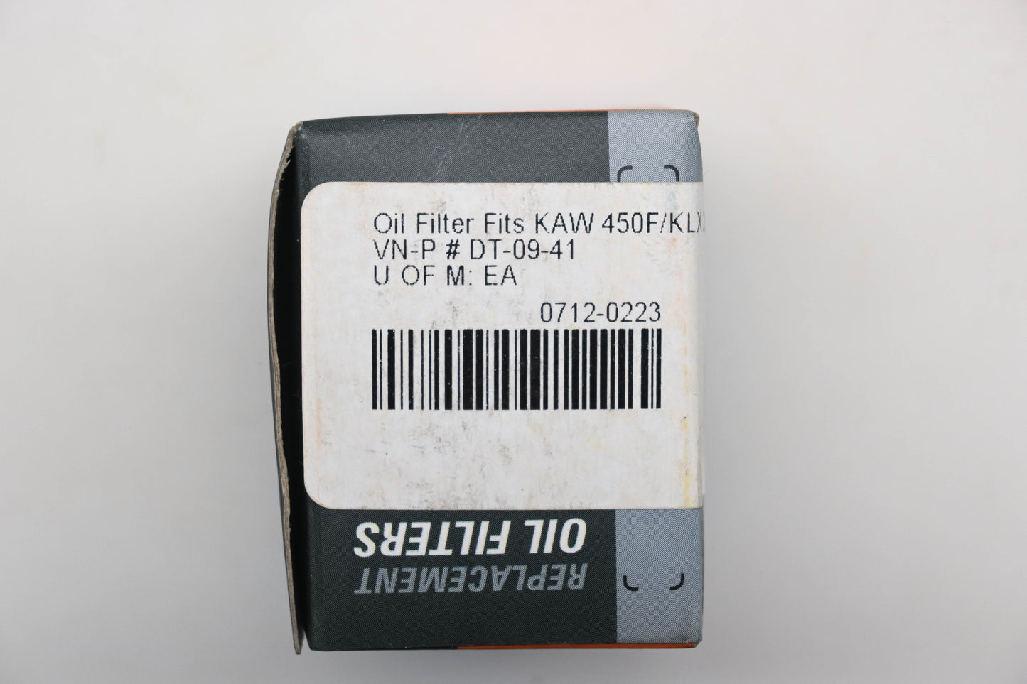 Moose Racing DT-09-41, 0712-0223 Oil Filter Kawasaki 450F/KLX250-300 KLX110 Qty 1 NOS