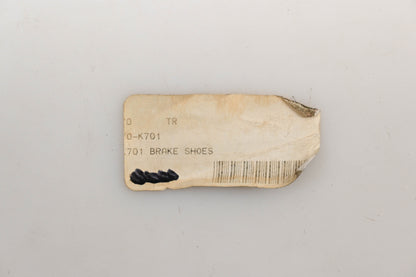 EBC K701 Brake Shoe Qty 2 NOS