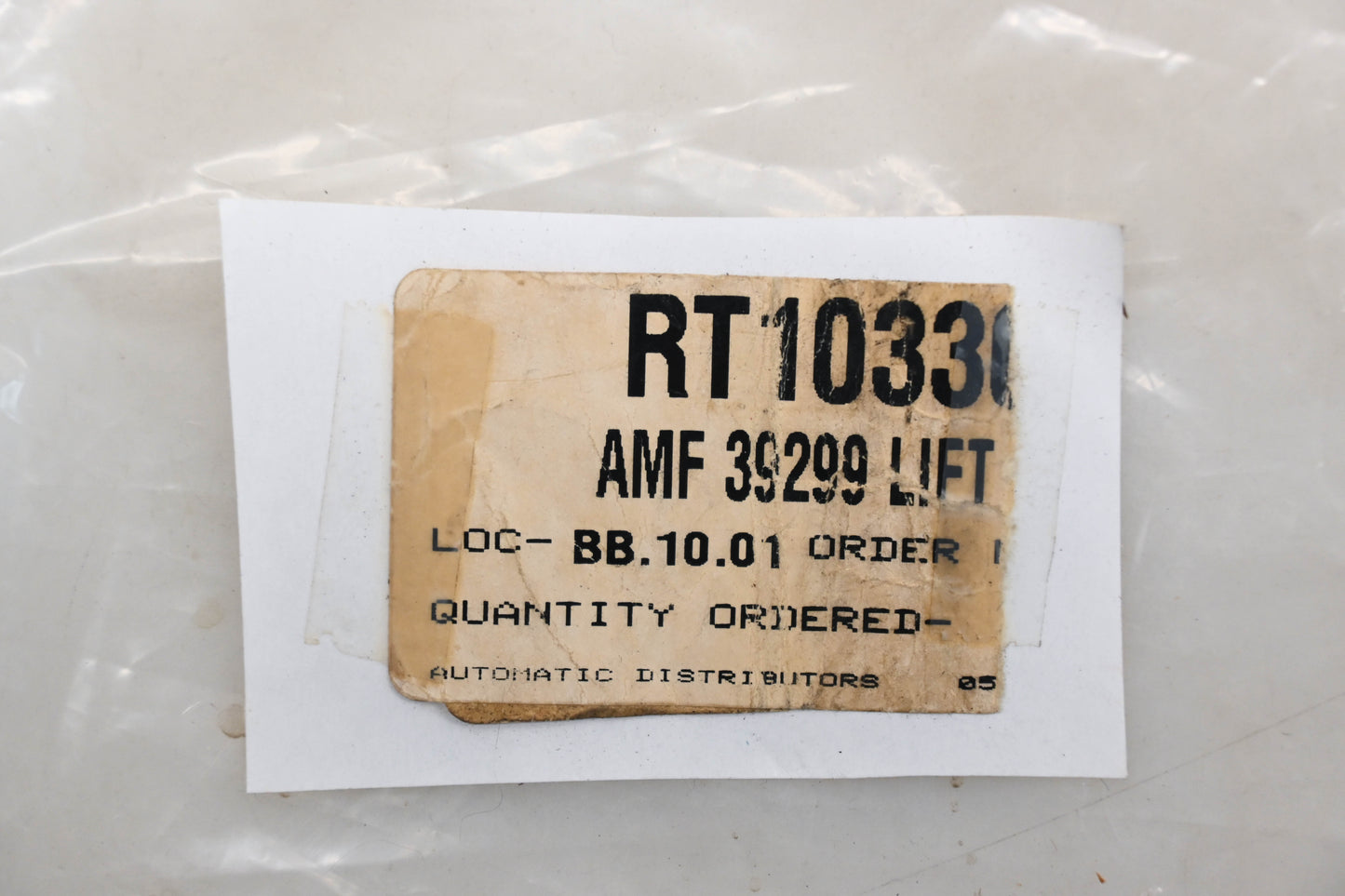 AMF 39299 Lift Cable 20' Qty 1 NOS