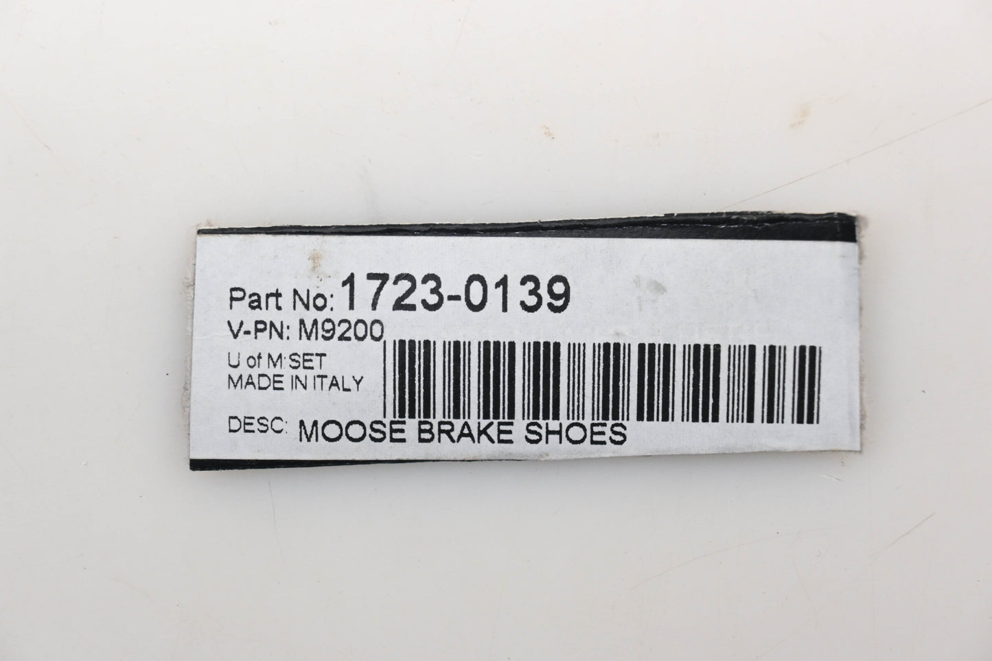 Moose Utility 1723-0139, M9200 Brake Shoe Kit Arctic Cat Can-Am Honda Kymco Qty 1 NOS