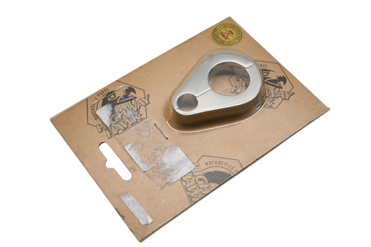 Highway Hawk 68-175 Chrome Clutch Cable Chrome Clutch Cable Clamp Qty 1 NOS