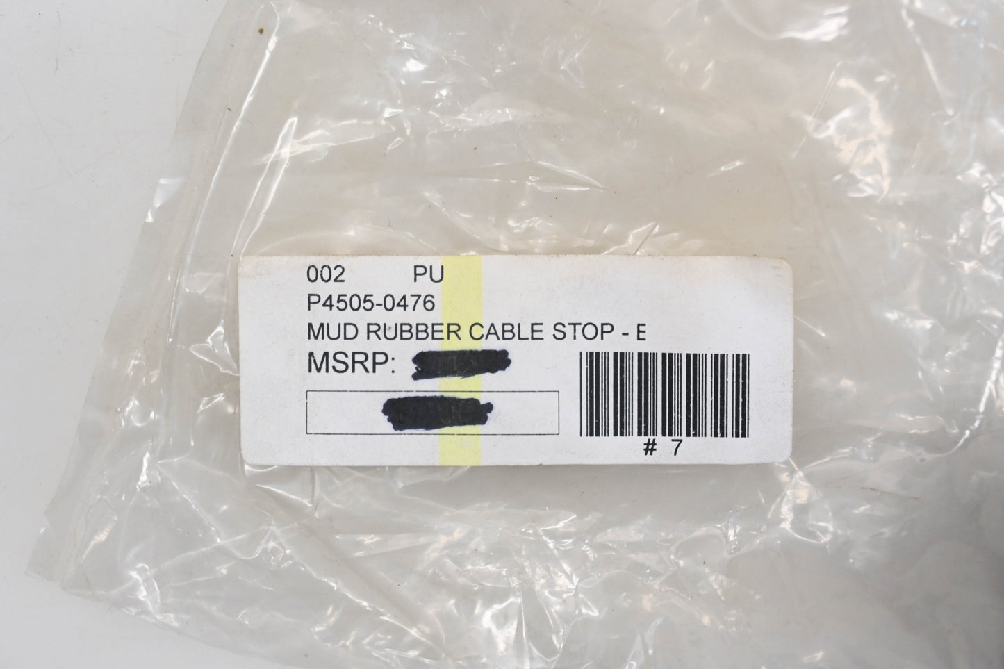 Moose Racing 4505-0476 Rubber Cable Stop Qty 1 NOS