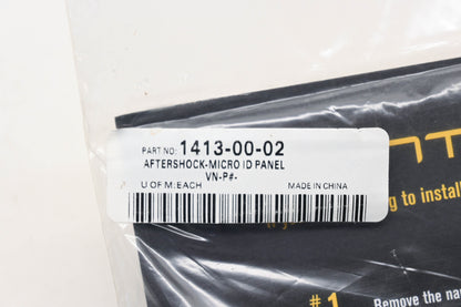 Thor 1413-00-02 Microshock Number Plate Protector Kit Qty 1 NOS