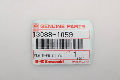 New OEM Kawasaki 13088-1059 Recoil Friction Plate Qty 1 NOS