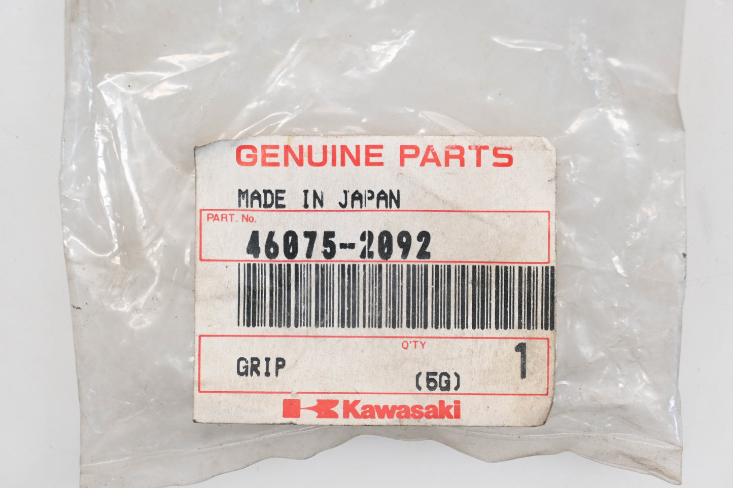 New OEM Kawasaki 46075-2092 Grip Qty 1 NOS