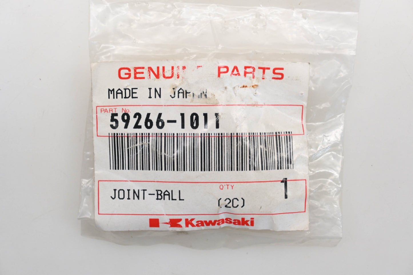 New OEM Kawasaki 59266-1011 Ball Joint Qty 1 NOS